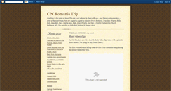 Desktop Screenshot of cpcromaniatrip.blogspot.com