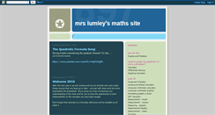 Desktop Screenshot of mrsl4maths.blogspot.com