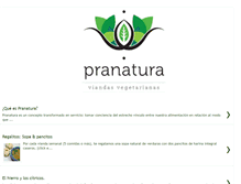 Tablet Screenshot of pranatura.blogspot.com