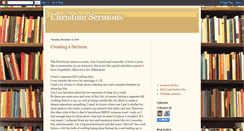 Desktop Screenshot of christianpreachings.blogspot.com