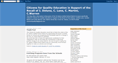 Desktop Screenshot of citizensforqualityed.blogspot.com