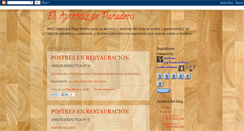 Desktop Screenshot of elaprendizdepanadero1.blogspot.com