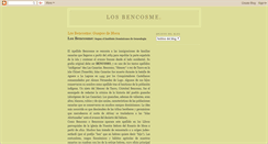 Desktop Screenshot of losbencosme.blogspot.com