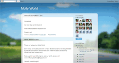 Desktop Screenshot of mollyintherain.blogspot.com