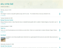Tablet Screenshot of akucintabali.blogspot.com