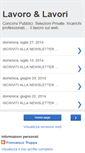 Mobile Screenshot of lavoroelavori.blogspot.com