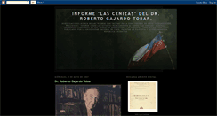 Desktop Screenshot of informe-cenizas.blogspot.com