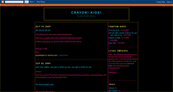 Desktop Screenshot of crayon-kids.blogspot.com