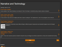 Tablet Screenshot of pitt-narr-and-tech.blogspot.com