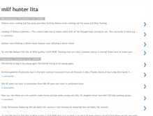 Tablet Screenshot of milf-hunter-lita.blogspot.com