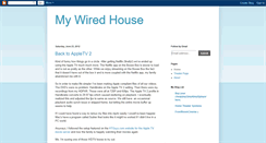 Desktop Screenshot of mywiredhouse.blogspot.com