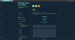 Desktop Screenshot of elmundocabeenunblog.blogspot.com