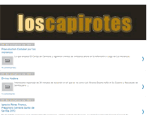 Tablet Screenshot of loscapirotes.blogspot.com