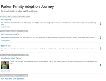 Tablet Screenshot of parkerfamilyadoption.blogspot.com