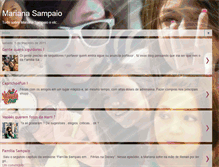 Tablet Screenshot of marisampaio123.blogspot.com