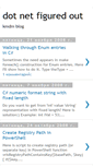 Mobile Screenshot of dotnetfiguredout.blogspot.com