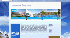 Desktop Screenshot of dovolenka-spanielsko.blogspot.com