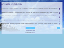 Tablet Screenshot of dovolenka-spanielsko.blogspot.com