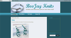 Desktop Screenshot of boojayknits.blogspot.com