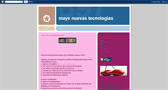 Desktop Screenshot of mayemontano.blogspot.com