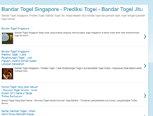 Tablet Screenshot of bandartogelsingapore.blogspot.com