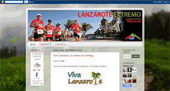 Desktop Screenshot of lanzaroteextremo.blogspot.com