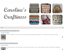 Tablet Screenshot of carolinescraftiness.blogspot.com