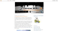 Desktop Screenshot of caminarbcn10.blogspot.com