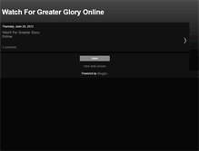Tablet Screenshot of for-greater-glory-full-movie.blogspot.com
