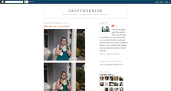 Desktop Screenshot of craftmybride.blogspot.com