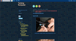 Desktop Screenshot of 1001rahsiatentangkomputer.blogspot.com