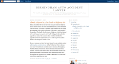 Desktop Screenshot of birminghamautoaccidentlawyer.blogspot.com