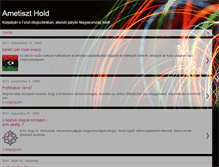 Tablet Screenshot of ametiszt-hold.blogspot.com