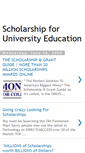 Mobile Screenshot of myuniversityscholarship.blogspot.com