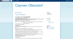 Desktop Screenshot of caymanoltersdorf.blogspot.com