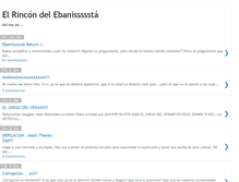 Tablet Screenshot of elrincondelebanista.blogspot.com