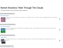 Tablet Screenshot of kizmetkreations.blogspot.com