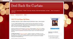 Desktop Screenshot of peelbackthecurtain.blogspot.com