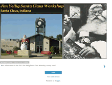 Tablet Screenshot of jimyelligsantaclausworkshop.blogspot.com