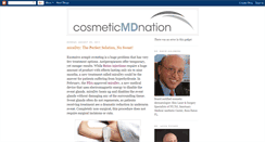Desktop Screenshot of cosmeticmdnation.blogspot.com