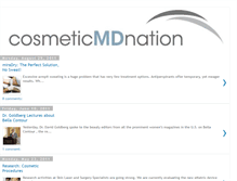 Tablet Screenshot of cosmeticmdnation.blogspot.com