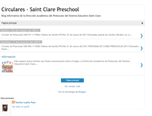 Tablet Screenshot of circularessaintclarepreschool.blogspot.com