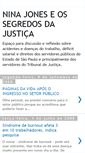Mobile Screenshot of ninajoneseossegredosdajustica.blogspot.com