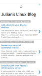 Mobile Screenshot of julians-linux-news.blogspot.com