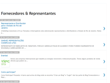 Tablet Screenshot of guiafornecedoerepresentante.blogspot.com