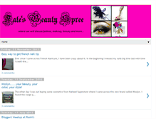 Tablet Screenshot of fatesbeautyspree.blogspot.com