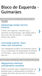 Mobile Screenshot of blocodeguimaraes.blogspot.com