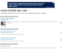 Tablet Screenshot of luchacontraanaymia.blogspot.com
