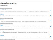 Tablet Screenshot of magical-of-heavens.blogspot.com