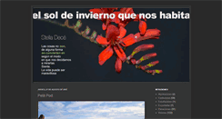 Desktop Screenshot of elsoldeinvernoquenoshabita.blogspot.com